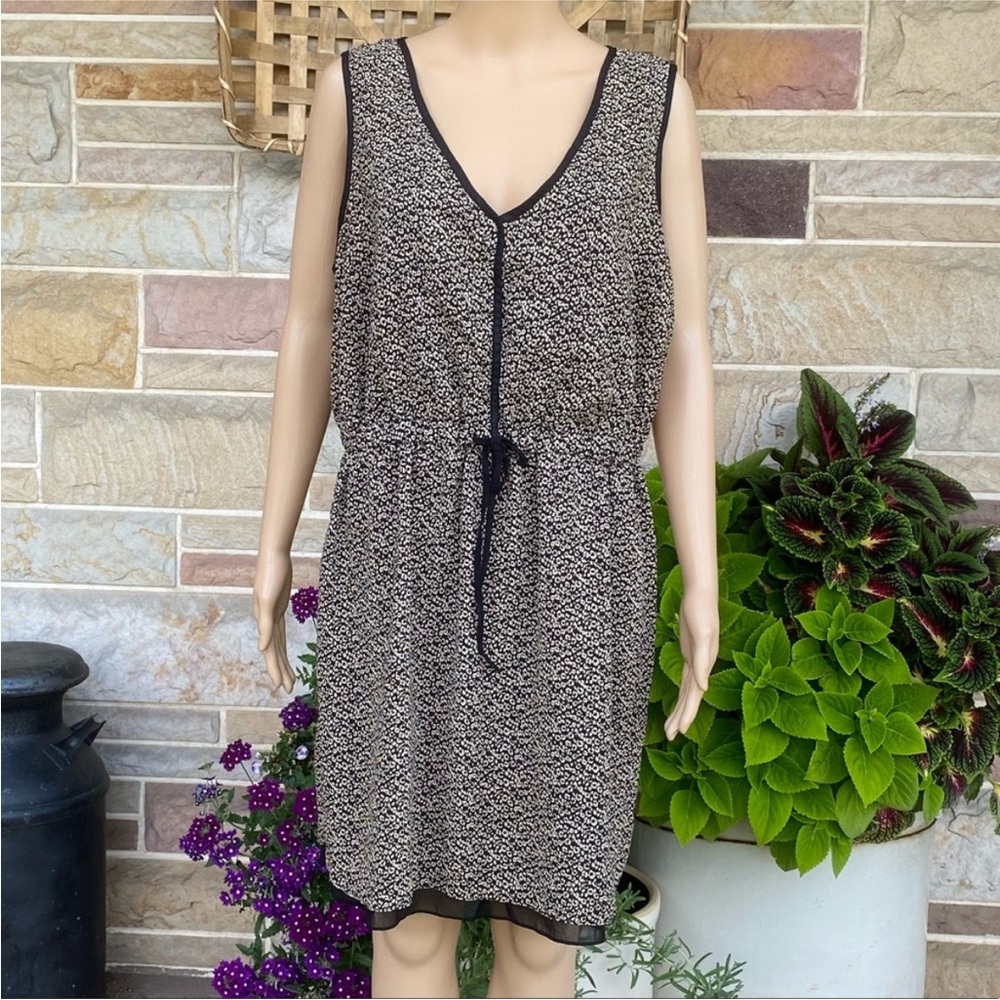 a.n.a. Plus Size Animal Print Dress